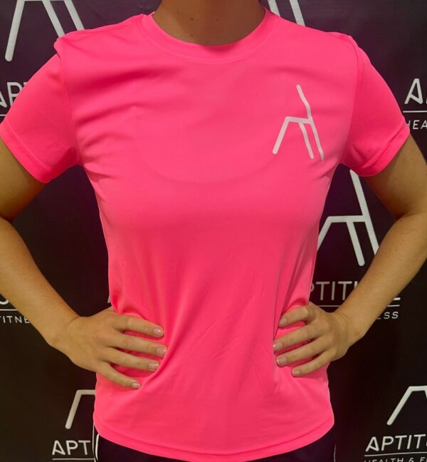 Ladies Pink T-Shirt Front