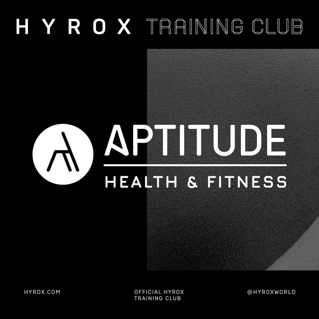 aptitude health and fitness is an official hyrox training partner