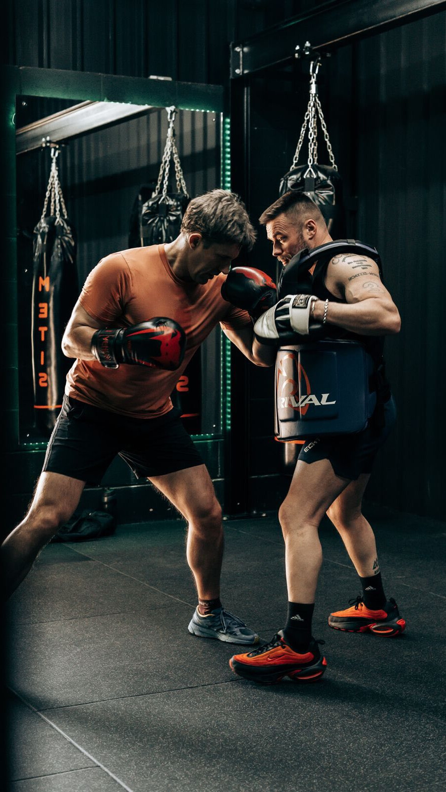 Boxercise fitness class in farndon near chester